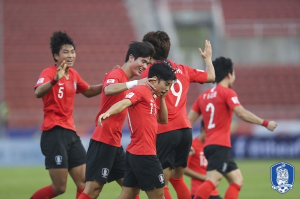 23세 이하 남자축구대표팀(사진: 대한축구협회).