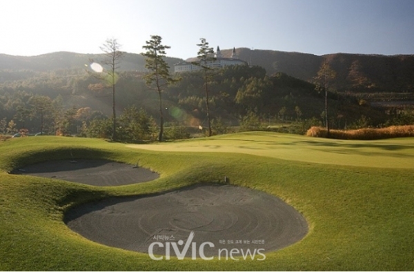 하이원 골프장의 멋진 모습(사진: 장원호 박사 제공)