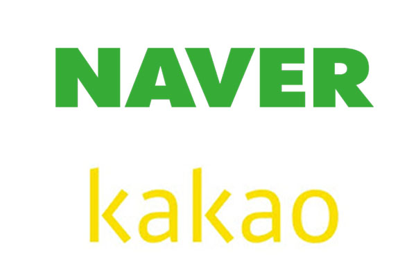 AI 윤리 강화를 위해 국내 최대 IT 기업 네이버와 카카오가 윤리 관련 정책을 17일 발표했다(사진: 네이버, 카카오 로고 캡처).